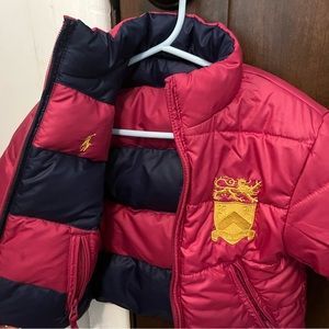 Polo Ralph Lauren Reversible Puffer, girls 2T